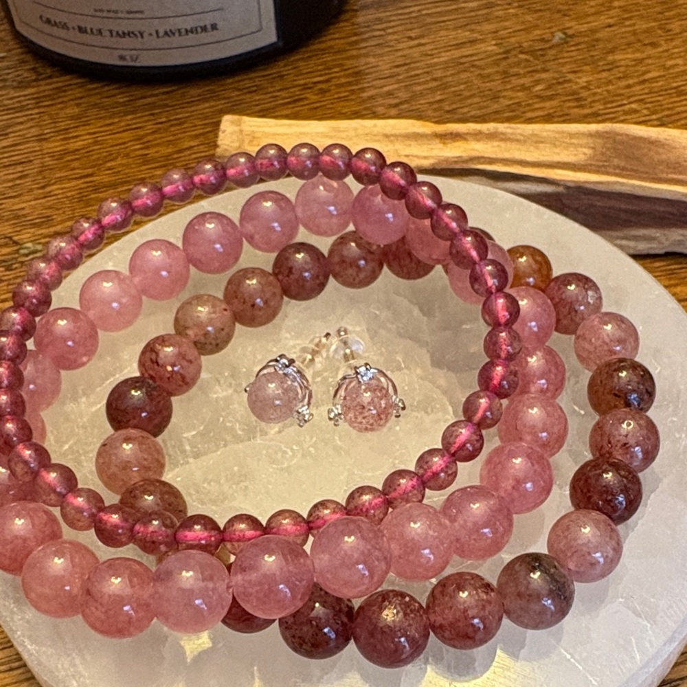 Strawberry Quartz bundle